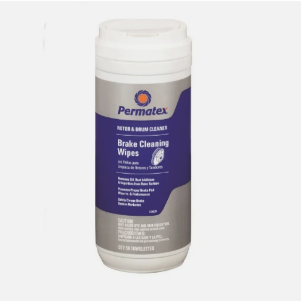 Permatex Brake Cleaning Wipes #26629, 50 Ct Pkg